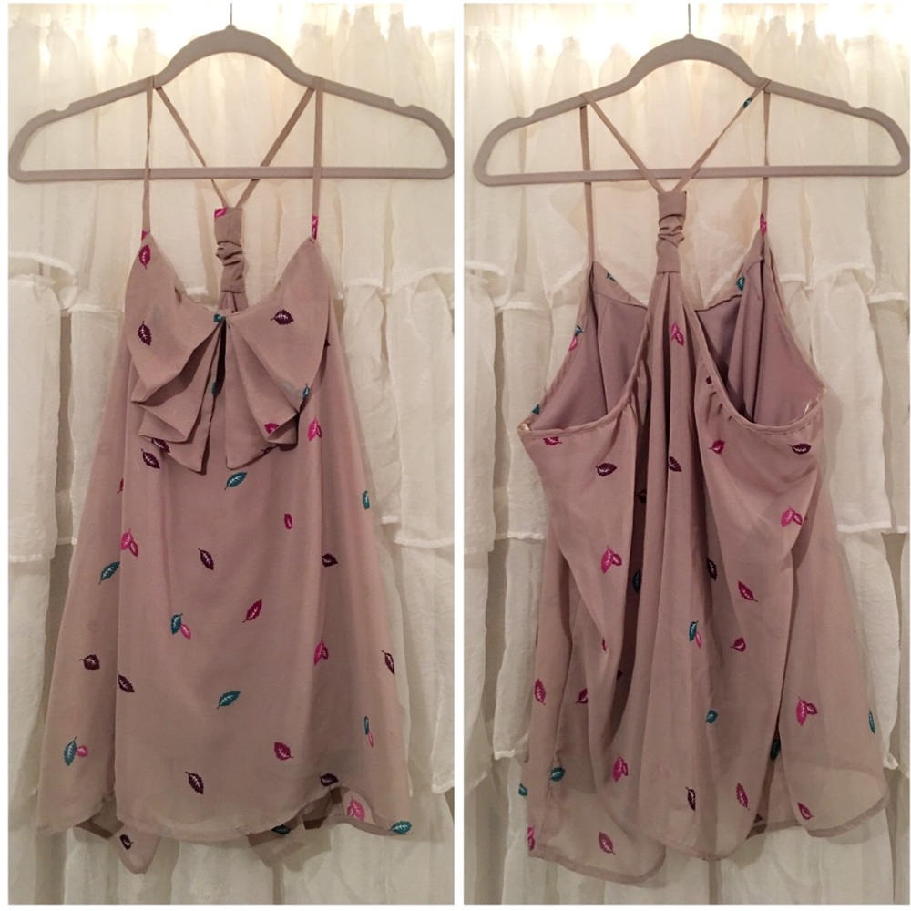 Xhilaration (Target) feather top